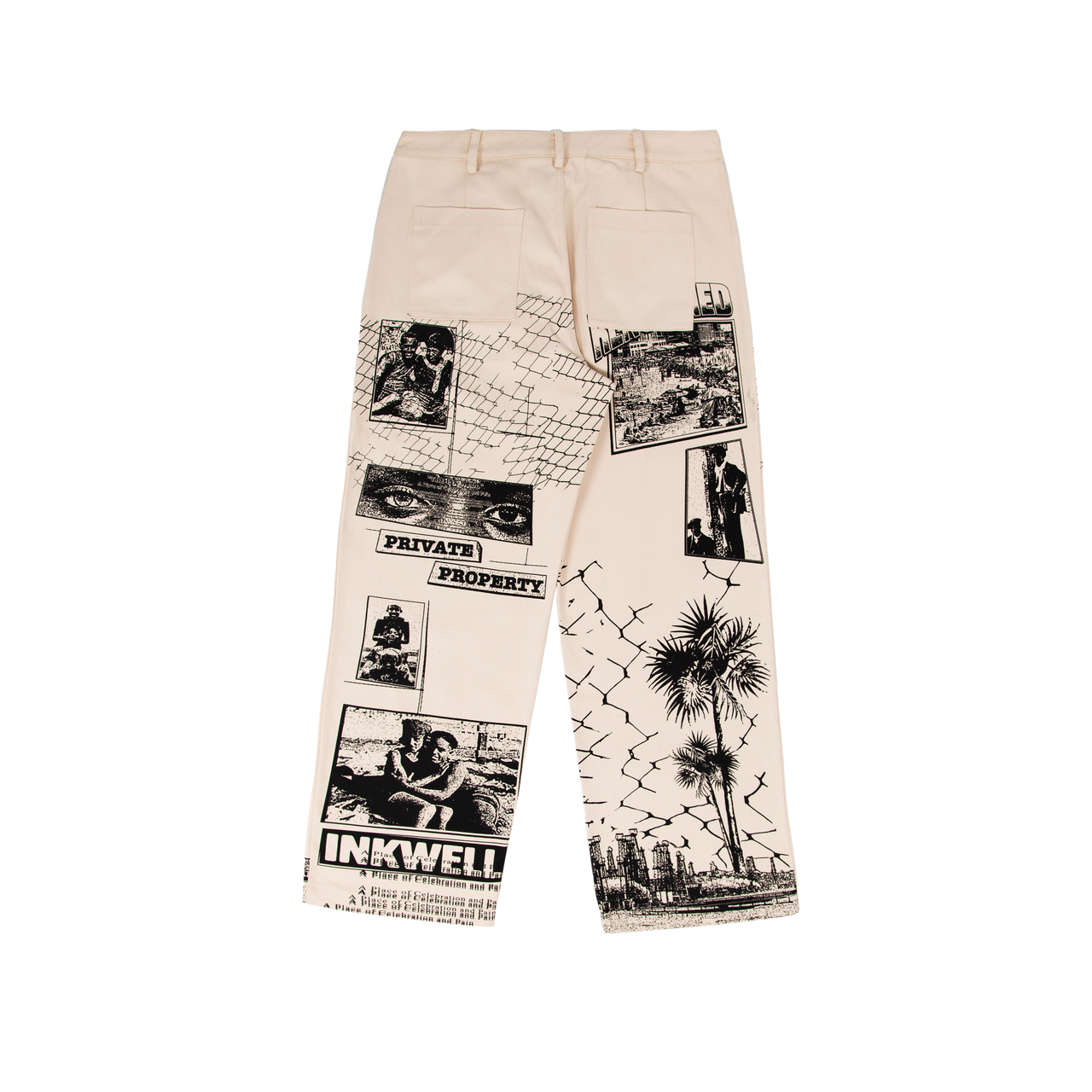All Seeing Wide Print Pant